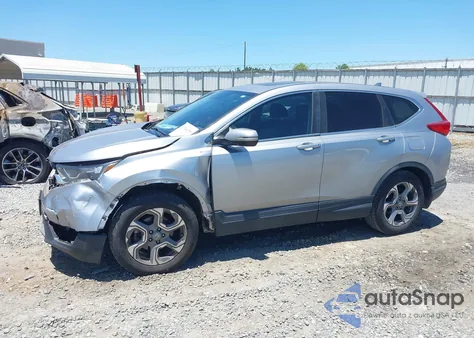 2018 Honda Cr-V Ex-L/Ex-L Navi from USA, damaged, VIN 7FARW1H80JE000464
